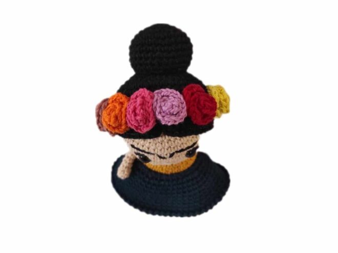 Muñecas de crochet Frida Kahlo